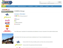Tablet Screenshot of cobra-cs.com